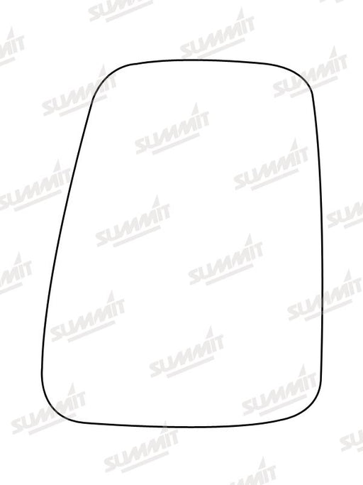 Summit Stick-On Commercial Mirror Glass fits Renault Extra 92 to 00 RHS - Summit Shop