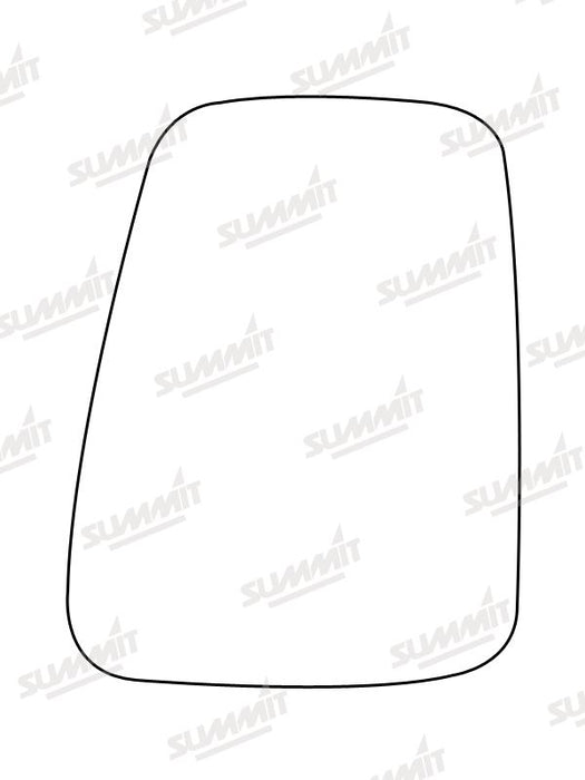 Summit Stick-On Commercial Mirror Glass fits Renault Extra 92 to 00 RHS - Summit Shop