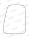 Summit Stick-On Commercial Mirror Glass fits Renault Extra 92 to 00 RHS - Summit Shop