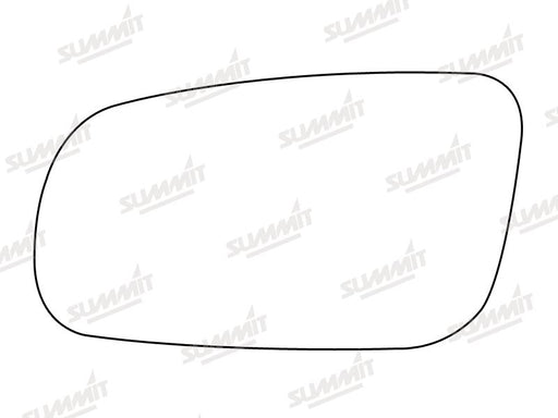 Summit Non-Heated Base Plate With Standard Mirror Glass fits VW Golf 03 LHS - Summit Shop