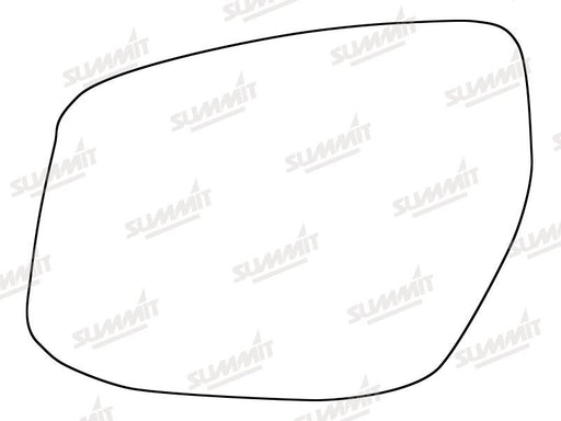 Summit Stick-On Standard Mirror Glass fits Nissan Pulsar 14 on RHS - Summit Shop
