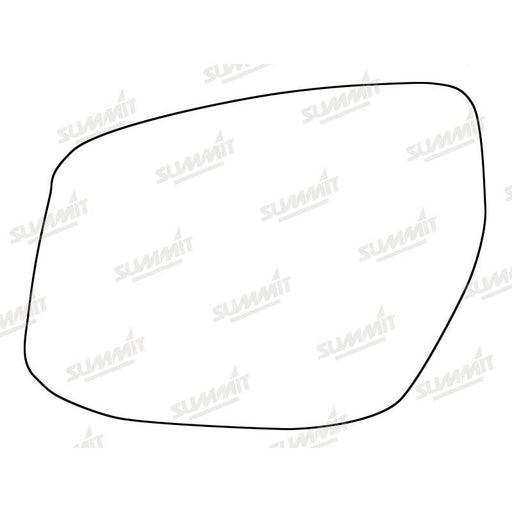 Summit Stick-On Standard Mirror Glass fits Nissan Pulsar 14 on RHS - Summit Shop