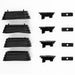 Summit Roof Bars fits Volkswagen Caddy 2015-2020 MPV 5D w Fixed Points - Summit Shop