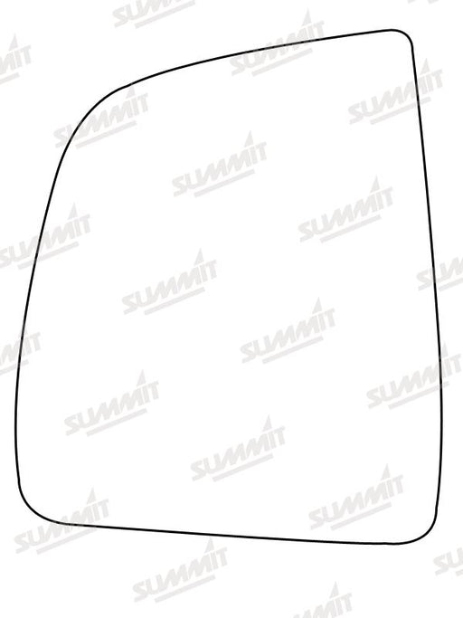 Summit Heated Base Plate With Commercial Mirror Glass fits Fiat Dobl??, Vauxhall Combo LHS - Summit Shop