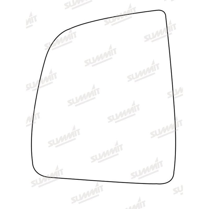 Summit Heated Base Plate With Commercial Mirror Glass fits Fiat Dobl??, Vauxhall Combo LHS - Summit Shop