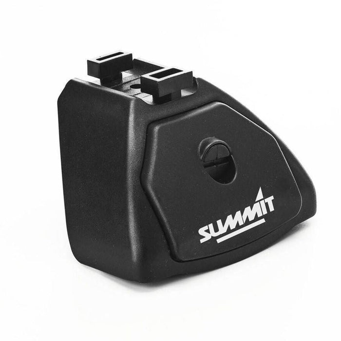 Summit SUP-102 Premium Multi Fit Roof Bars, Black Steel, Set of 2 - Summit Shop