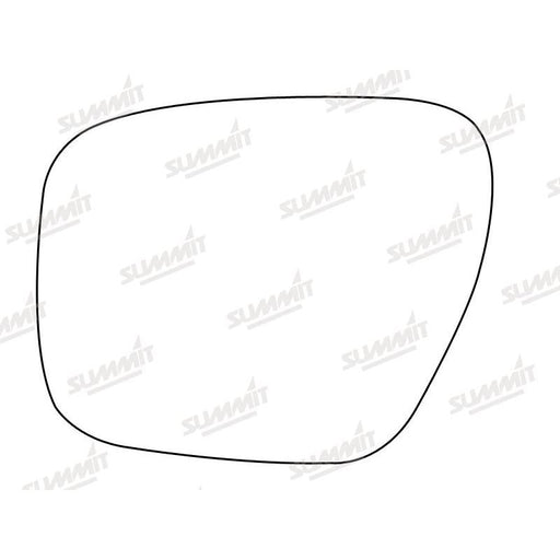 Summit Stick-On Standard Mirror Glass fits Mazda 5 05 on LHS - Summit Shop
