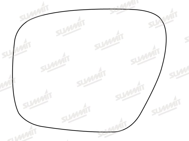 Summit Stick-On Standard Mirror Glass fits Mazda 5 05 on LHS - Summit Shop