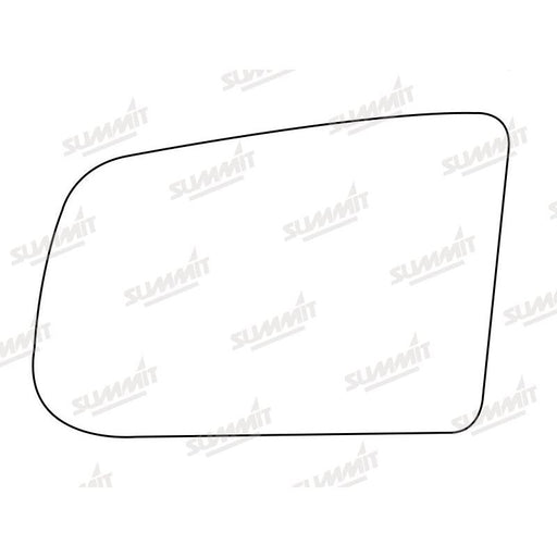 Summit Stick-On Standard Mirror Glass fits Mazda 121 LHS - Summit Shop