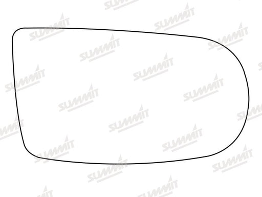 Summit Stick-On Anti Dazzle Mirror Glass fits Alfa GTV RHS - Summit Shop
