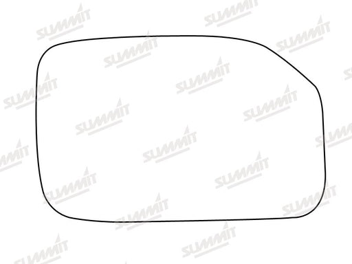 Summit Heated Base Plate With Standard Mirror Glass fits Peugeot 106 91 to 03 LHS - Summit Shop