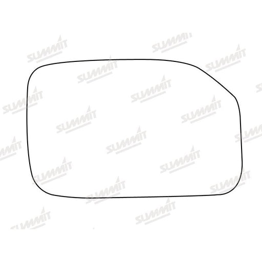Summit Heated Base Plate With Standard Mirror Glass fits Peugeot 106 91 to 03 LHS - Summit Shop