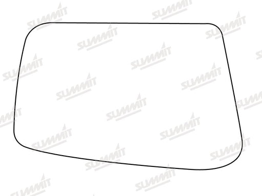 Summit Stick-On Standard Mirror Glass fits Peugeot 205 RHS - Summit Shop