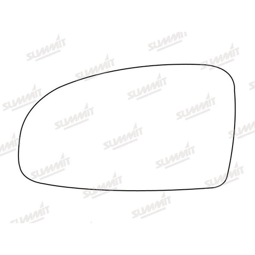 Summit Stick-On Standard Mirror Glass fits Daewoo Kalos 02 on LHS - Summit Shop