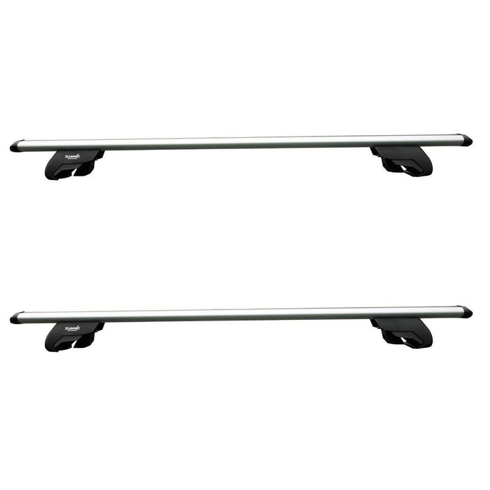 Summit Premium Aluminium Roof Bars fits Kia Sportage 1994-2004 Suv 5-dr with Raised Rails - Summit Shop