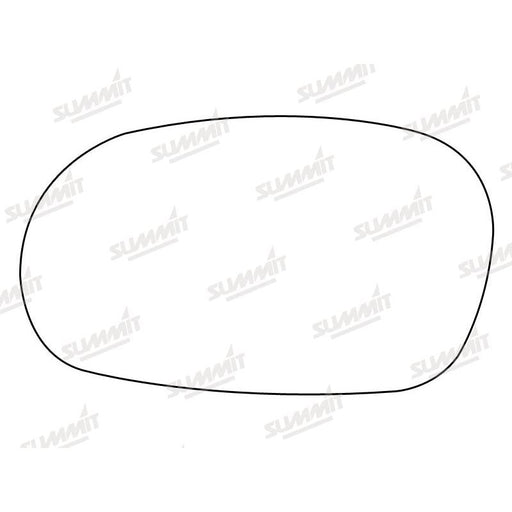 Summit Stick-On Standard Mirror Glass fits Daewoo Lanos LHS - Summit Shop