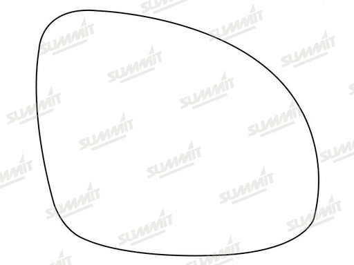 Summit Heated Base Plate With Standard Mirror Glass fits VW Tiguan/Sharan RHS - Summit Shop