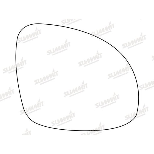 Summit Heated Base Plate With Standard Mirror Glass fits VW Tiguan/Sharan RHS - Summit Shop
