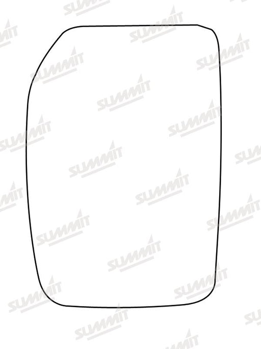Summit Non-Heated Base Plate With Commercial Mirror Glass fits Ford Transit Mk 6 LHS - Summit Shop
