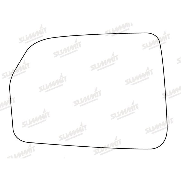 Summit Stick-On Standard Mirror Glass fits Kia Sportage 04 on LHS - Summit Shop