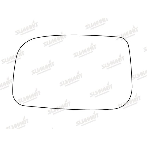 Summit Stick-On Anti Dazzle Mirror Glass fits Toyota Avensis 02 on LHS - Summit Shop