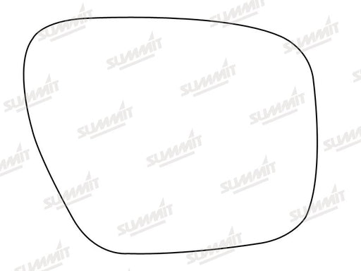 Summit Stick-On Standard Mirror Glass fits Mazda 5 05 on RHS - Summit Shop