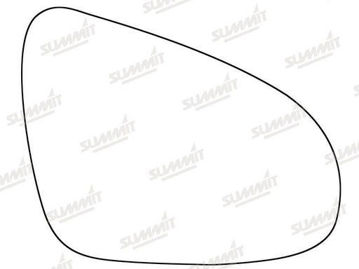 Summit Heated Base Plate With Standard Mirror Glass fits Toyota Yaris 11 on RHS - Summit Shop
