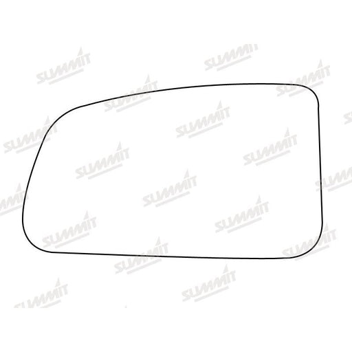 Summit Stick-On Standard Mirror Glass fits Kia Rio Wagon 05 on LHS - Summit Shop