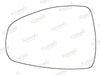 Summit Stick-On Standard Mirror Glass fits Audi A1 10 on LHS - Summit Shop