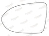 Summit Heated Base Plate With Standard Mirror Glass fits VW Passat 15 on LHS - Summit Shop