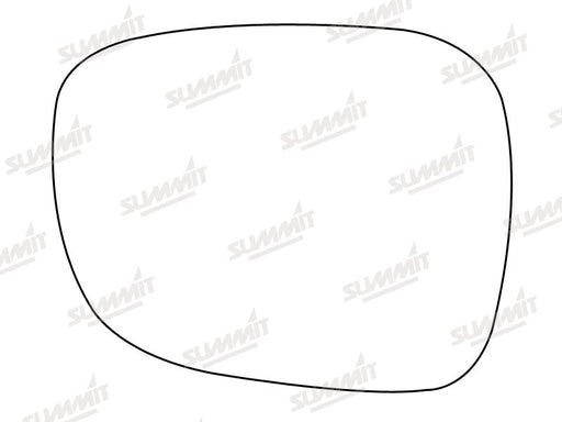 Summit Stick-On Aspheric Mirror Glass fits BMW X1 X3 10 on LHS - Summit Shop