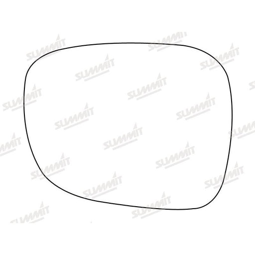 Summit Stick-On Aspheric Mirror Glass fits BMW X1 X3 10 on LHS - Summit Shop
