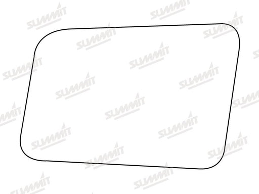 Summit Stick-On Anti Dazzle Mirror Glass fits Vauxhall Astra LHS - Summit Shop