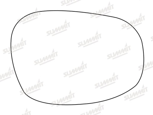 Summit Heated Base Plate With Blind Spot Mirror Glass fits BMW 3 Series 09 LHS - Summit Shop