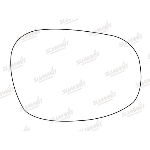 Summit Heated Base Plate With Blind Spot Mirror Glass fits BMW 3 Series 09 LHS - Summit Shop