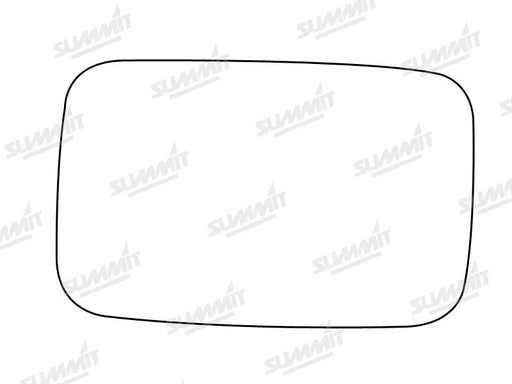 Summit Stick-On Anti Dazzle Mirror Glass fits BMW 3 5 Series LHS RHS - Summit Shop