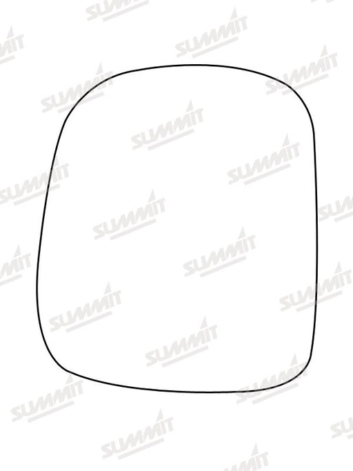 Summit Stick-On Standard Mirror Glass fits Nissan Serena RHS - Summit Shop
