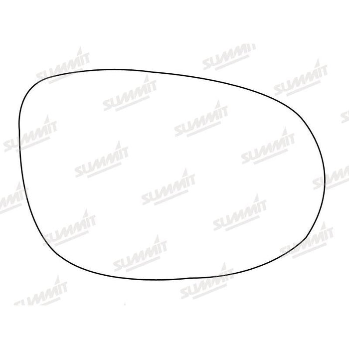 Summit Heated Base Plate With Standard Mirror Glass fits Ford Ka 09 on RHS - Summit Shop