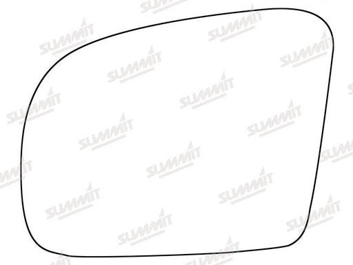 Summit Stick-On Standard Mirror Glass fits Mercedes M Class 08 to 15 LHS - Summit Shop