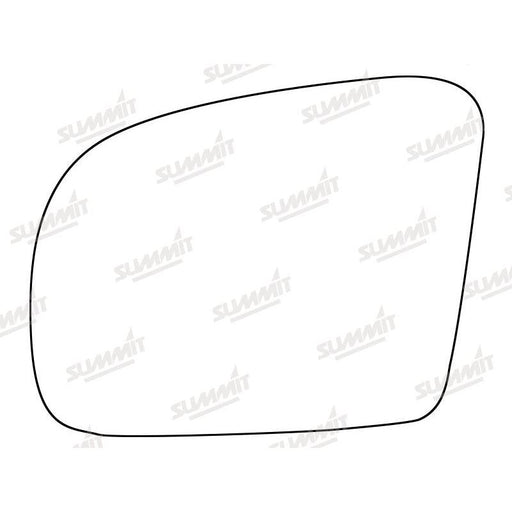 Summit Stick-On Standard Mirror Glass fits Mercedes M Class 08 to 15 LHS - Summit Shop