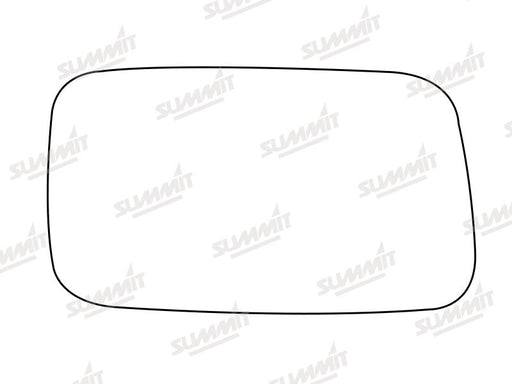 Summit Stick-On Standard Mirror Glass fits Fiat Cinquecento RHS - Summit Shop