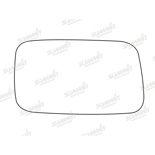 Summit Stick-On Standard Mirror Glass fits Fiat Cinquecento RHS - Summit Shop