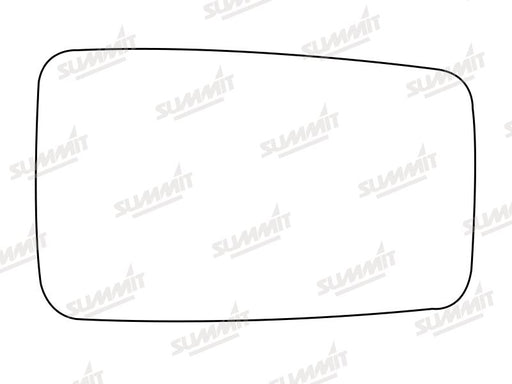 Summit Stick-On Standard Mirror Glass fits Hyundai Pony RHS - Summit Shop
