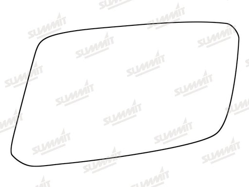 Summit Stick-On Standard Mirror Glass fits Volvo 440 460 LHS - Summit Shop
