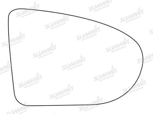 Summit Heated Base Plate With Standard Mirror Glass fits Nissan Qashqai 08 on RHS - Summit Shop