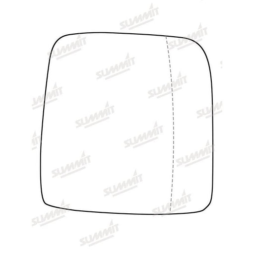 Summit Stick-On Commercial Mirror Glass fits Renault Trafic 16 On RHS - Summit Shop