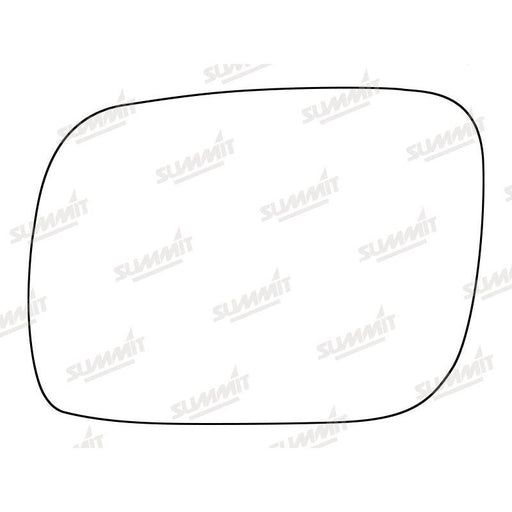 Summit Stick-On Standard Mirror Glass fits VW Touareg 02 to 06 LHS - Summit Shop