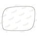 Summit Stick-On Standard Mirror Glass fits VW Touareg 02 to 06 LHS - Summit Shop