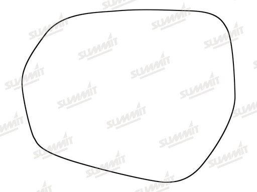 Summit Heated Base Plate With Standard Mirror Glass fits Ford Fiesta 17 on LHS - Summit Shop