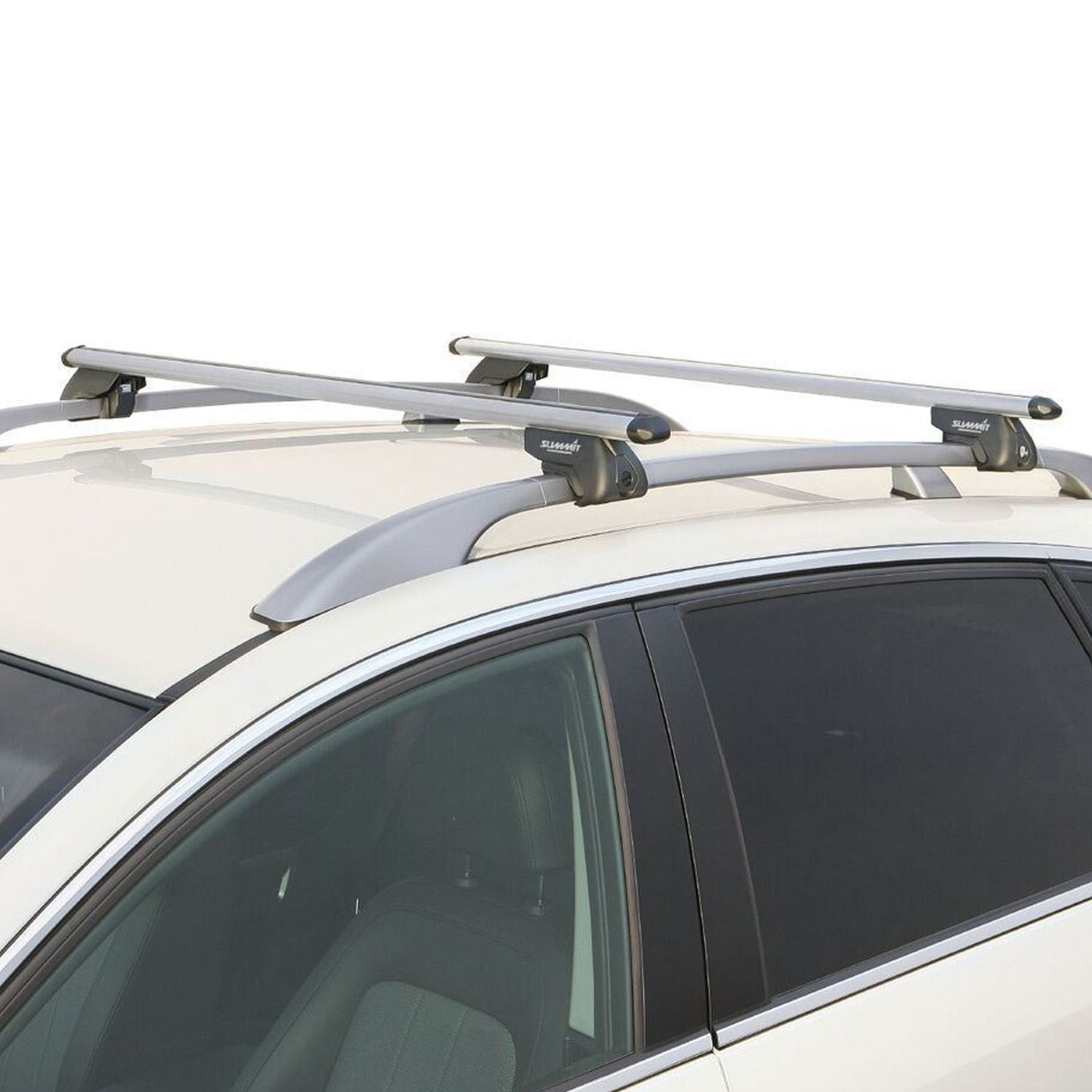 SUP-915 Premium Railing Roof Bar for Cars with Raised Running Rails, A ...